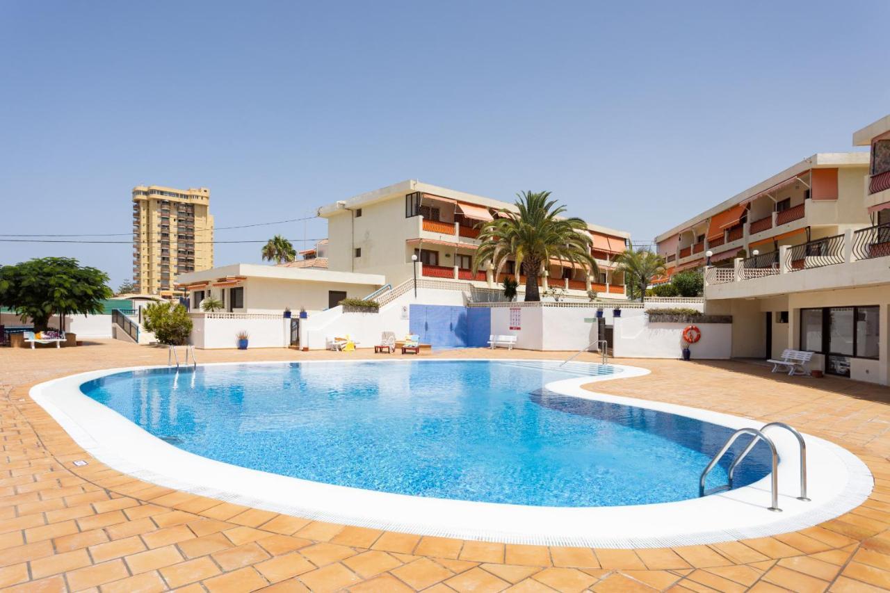 Frontline Playa Las Vistas With Pool, Parking, Sea Los Cristianos (Tenerife) Exterior foto
