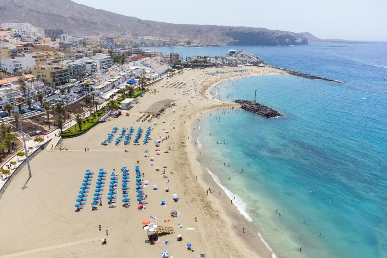 Frontline Playa Las Vistas With Pool, Parking, Sea Los Cristianos (Tenerife) Exterior foto