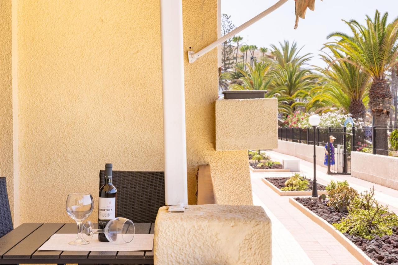 Frontline Playa Las Vistas With Pool, Parking, Sea Los Cristianos (Tenerife) Exterior foto
